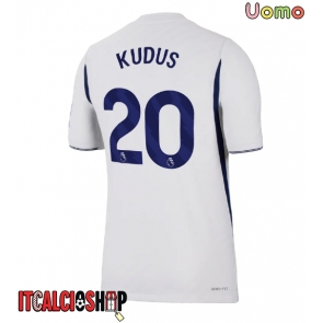 Tottenham Hotspur Mohammed Kudus #20 Prima Maglia 2026-27 Manica Corta Tottenham Hotspur Mohammed Kudus #20 Prima Maglia 2026-27 Manica Corta